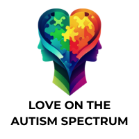 Small Square Logo of Love on the Autism Spectrum